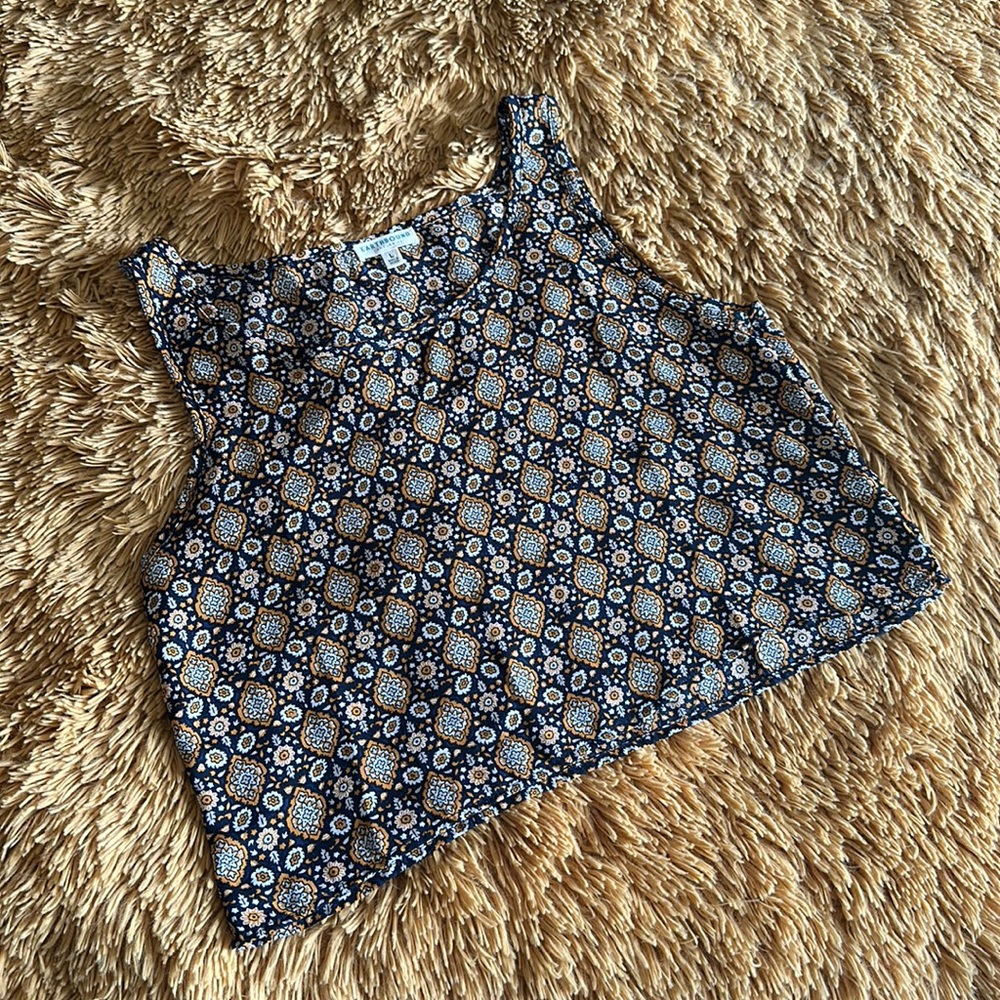Boho crop top